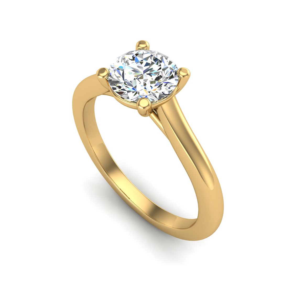 Isla Trellis Style Engagement Ring